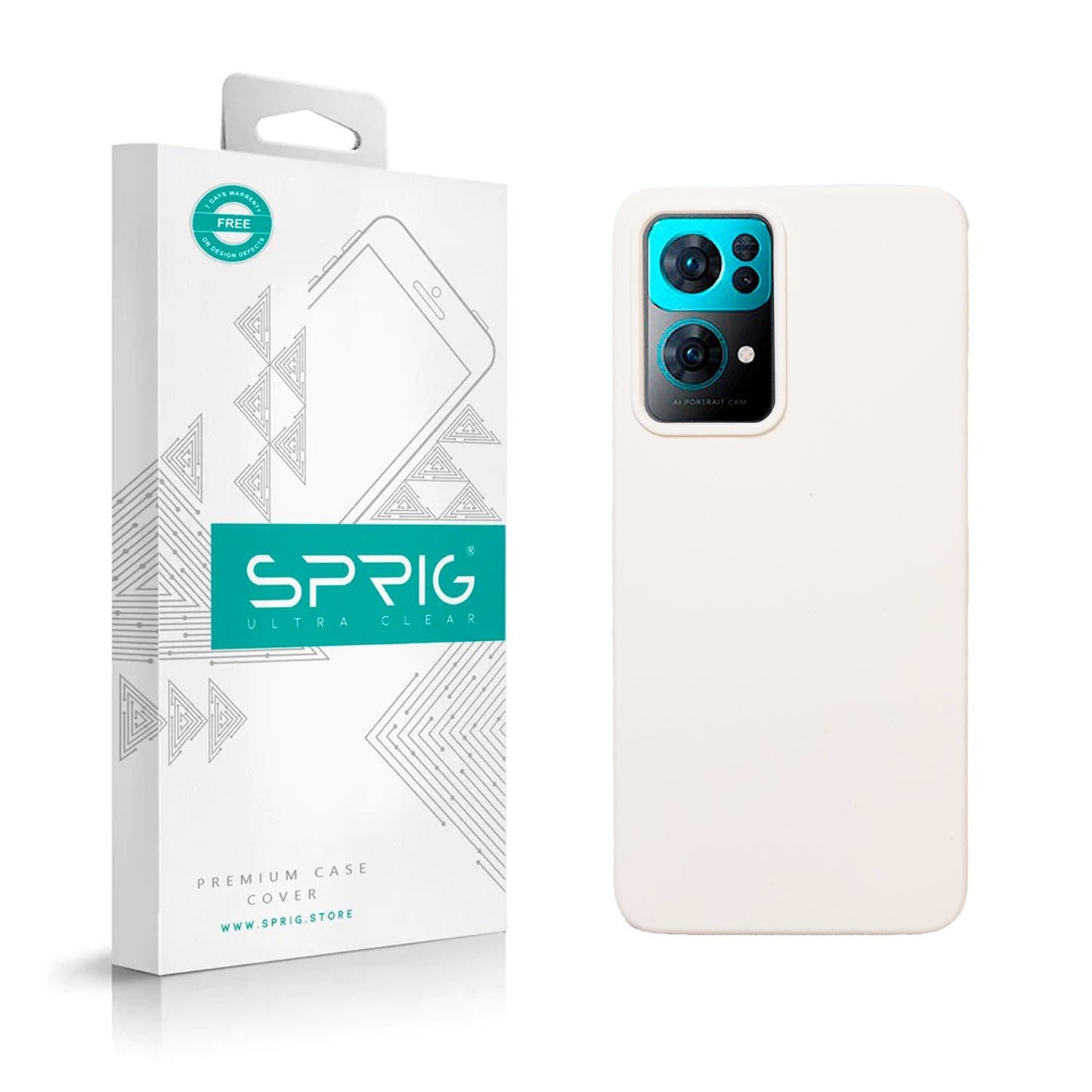 Oppo Reno 7 Pro Wraps (Back Cover Case) - Sprig
