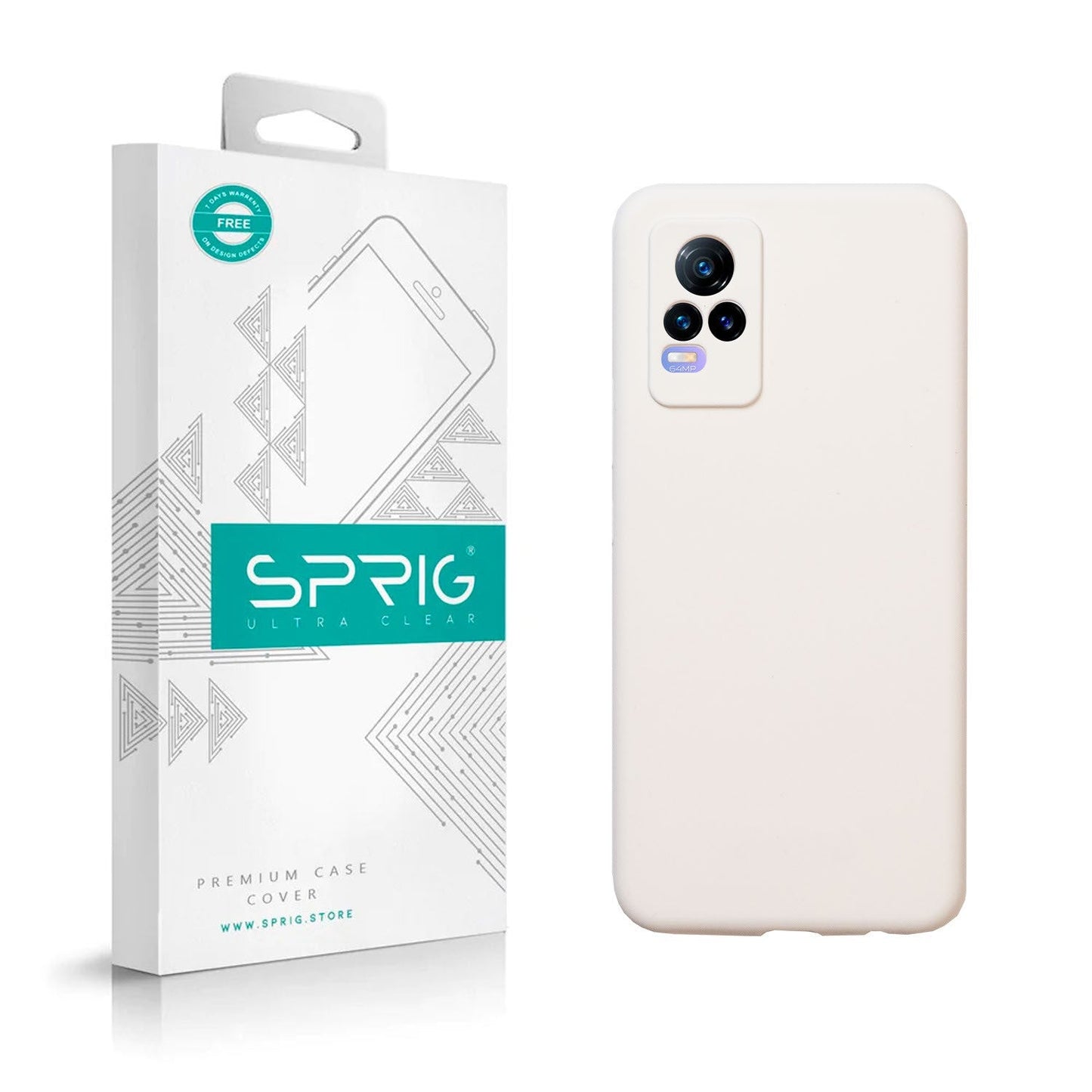 VIVO V21E 4G Back Cover Case - Sprig