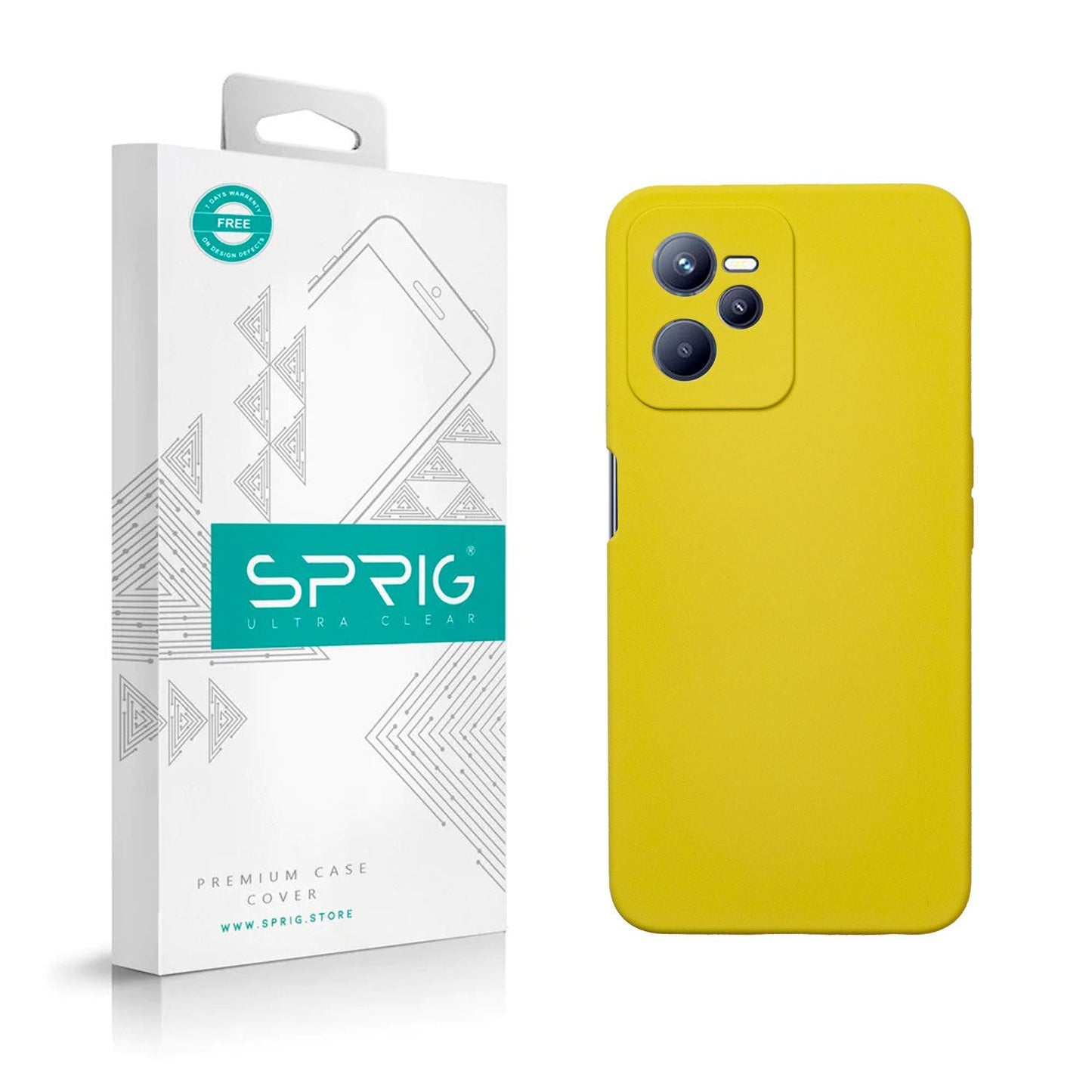 Realme C35 Back Cover Case - Sprig