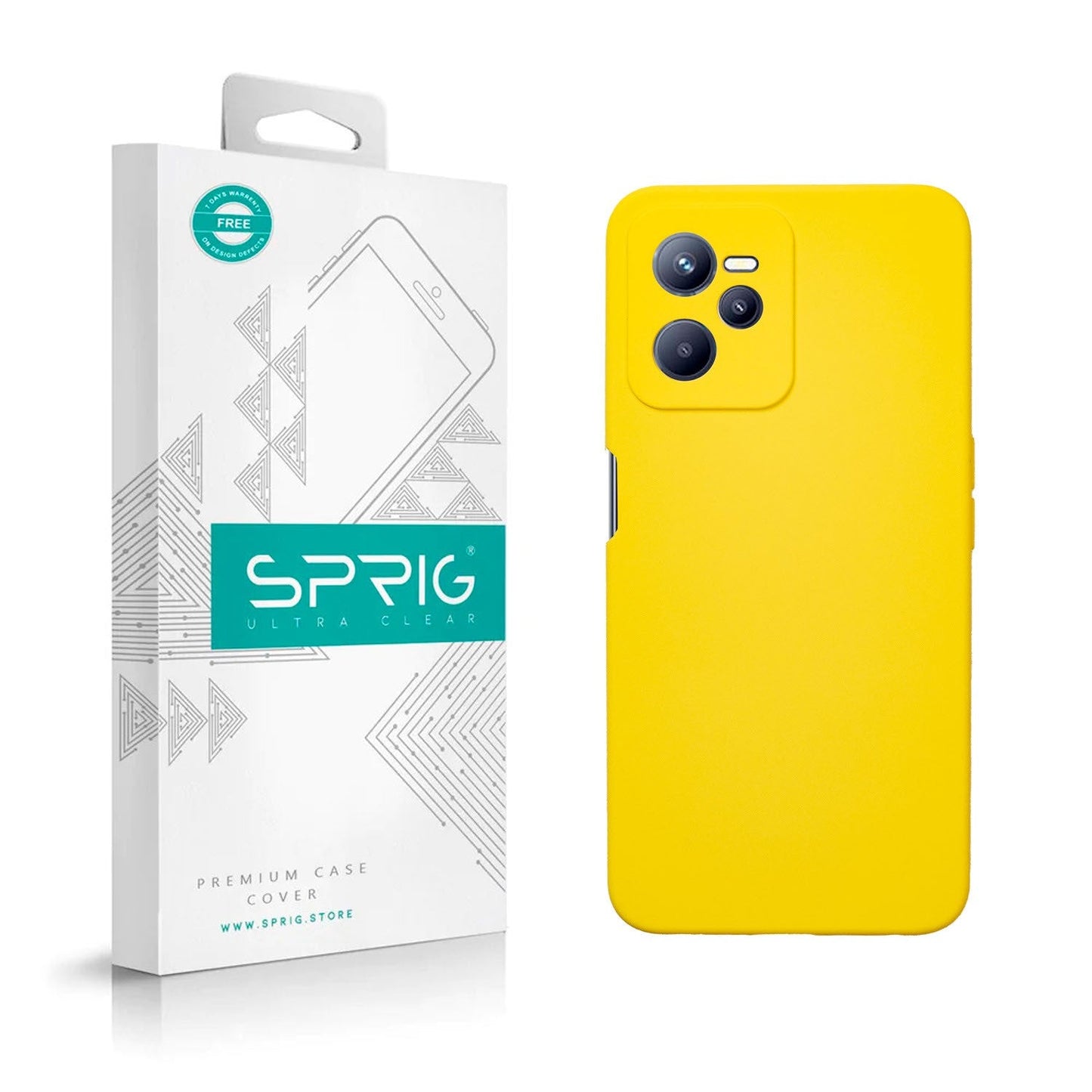Realme C35 Back Cover Case - Sprig