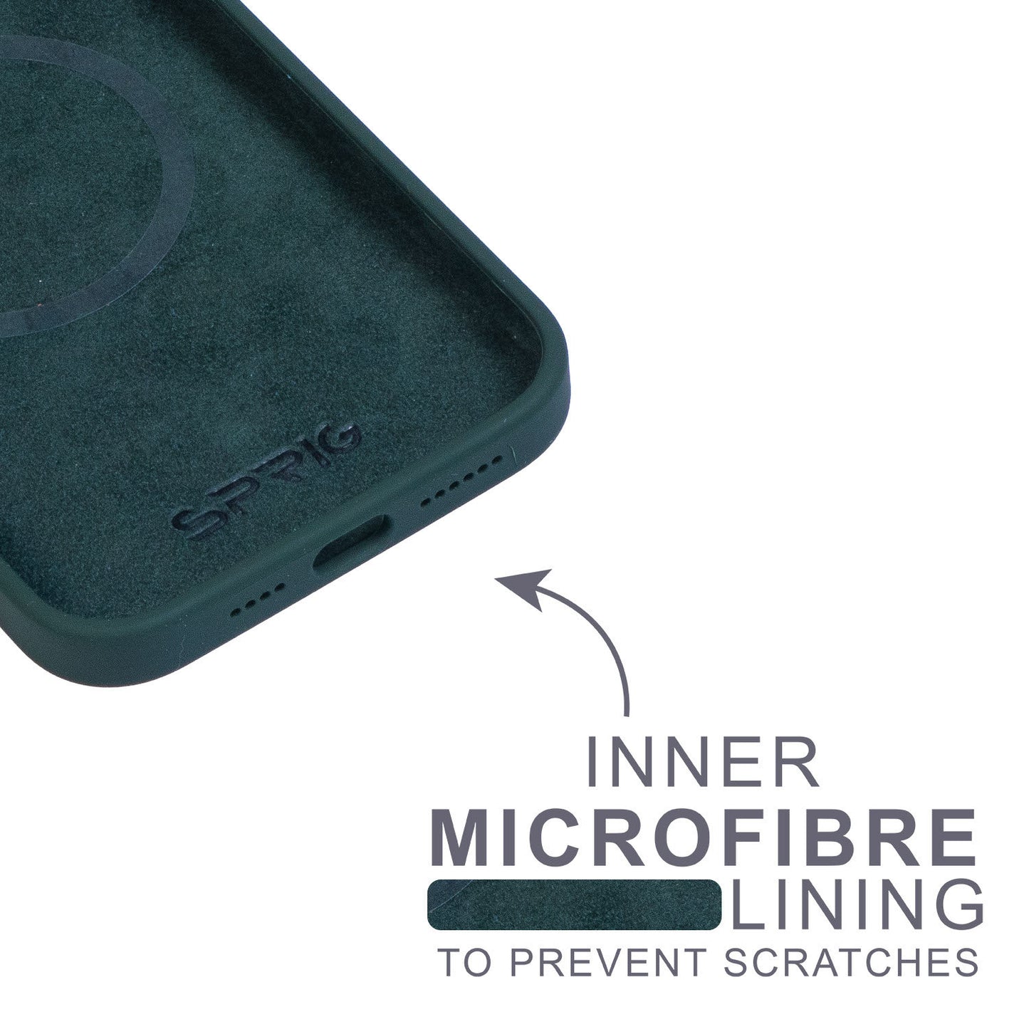 SilkMag (Liquid Silicone Magsafe)-Green