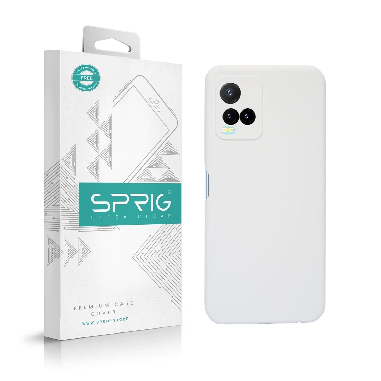 VIVO Y21 Back Cover Case - Sprig