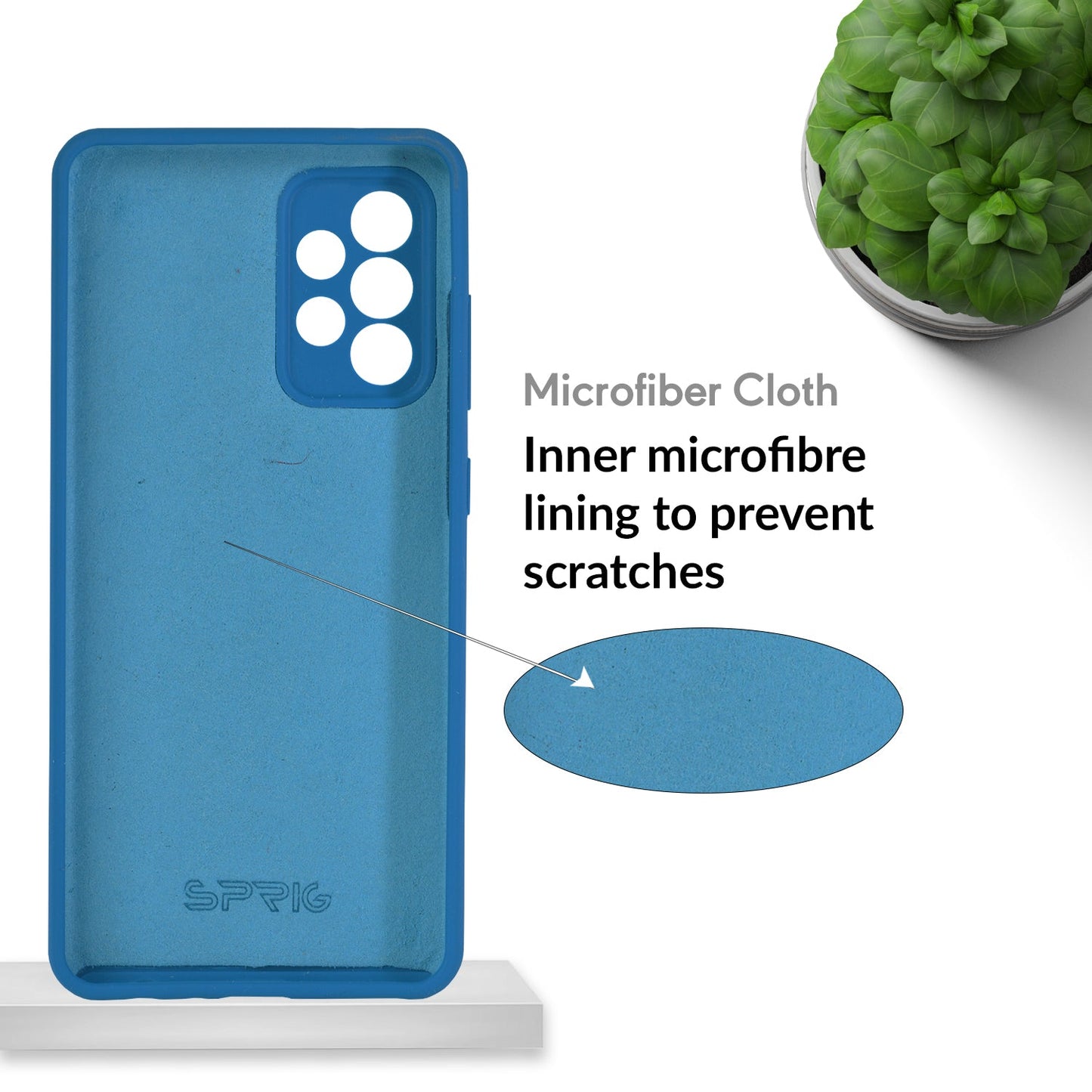 Liquid Silicon-Azure Blue