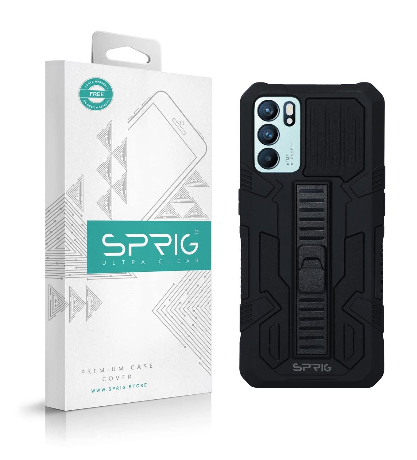 Oppo Reno 6 5G Wraps (Back Cover Case) - Sprig