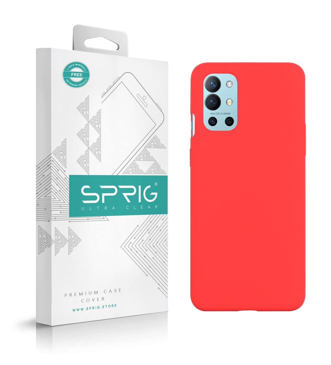 OnePlus 9R Wraps (Back Cover Case) - Sprig