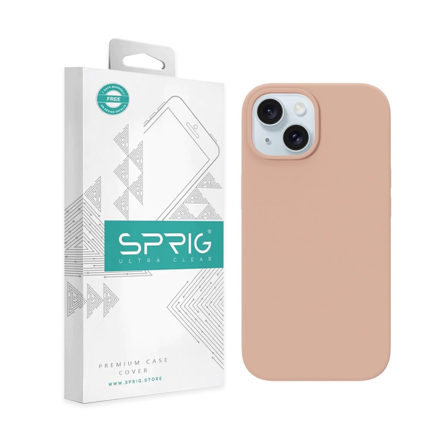 iPhone 15 Wraps (Back Cover Case) - Sprig