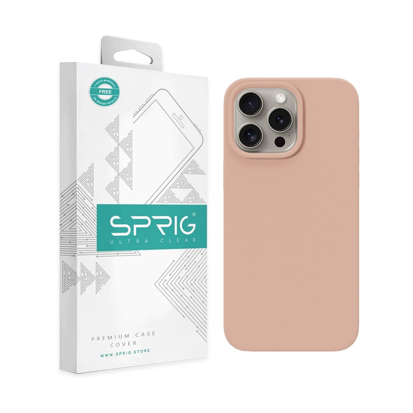 iPhone 15 Pro Max Wraps (Back Cover Case) - Sprig