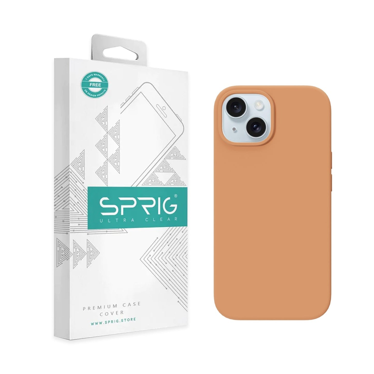 iPhone 15 Plus Wraps (Back Cover Case) - Sprig