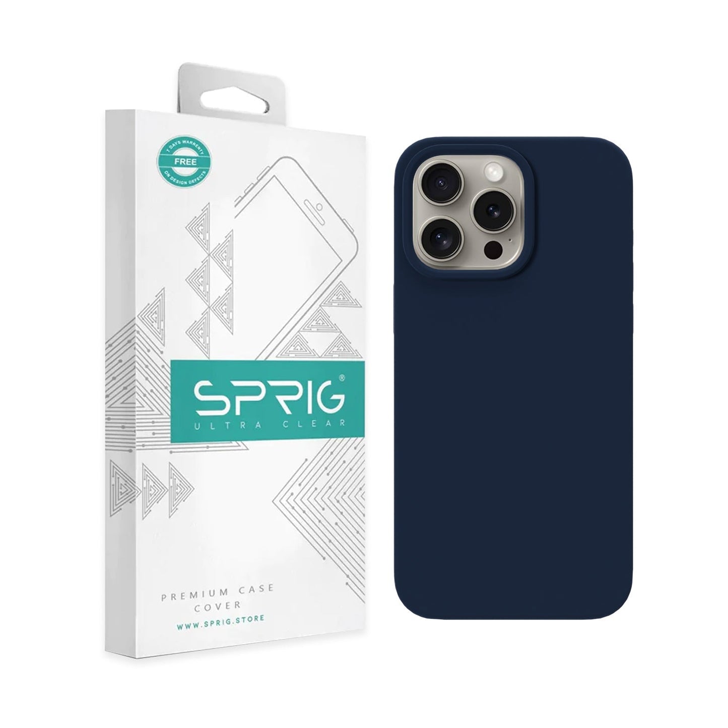 iPhone 15 Pro Max Wraps (Back Cover Case) - Sprig