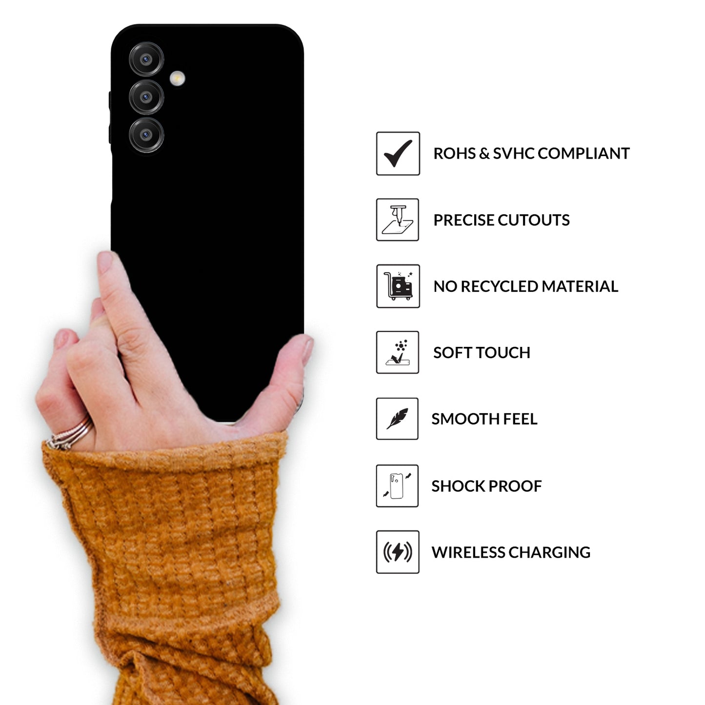 FlexTone (TPU Matte)-Black