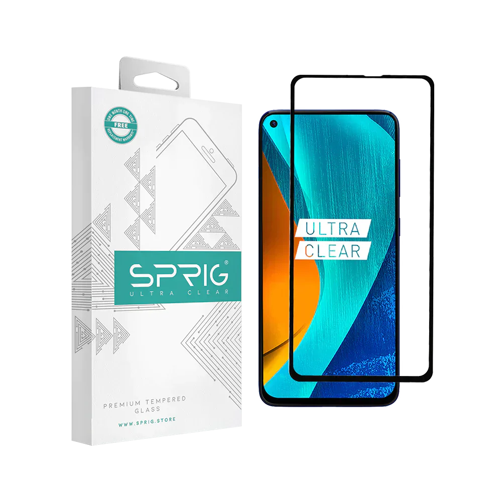 Realme Pro Tempered Glass by Sprig India Online