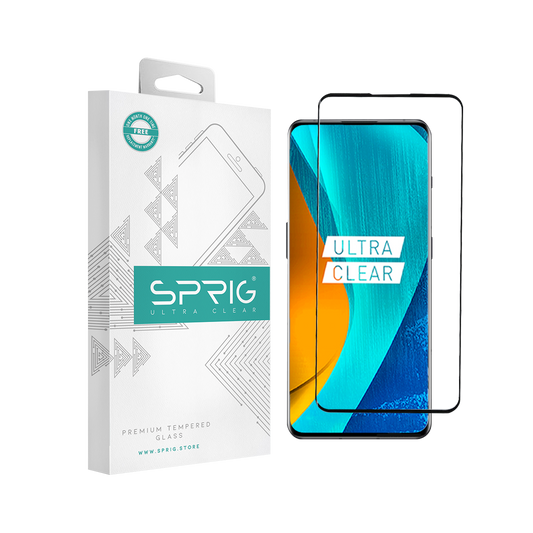 SPRIG Full Cover Hot Bending Tempered Glass Screen Protector for OnePlus 10 Pro 5G (Edge Glue) - Sprig