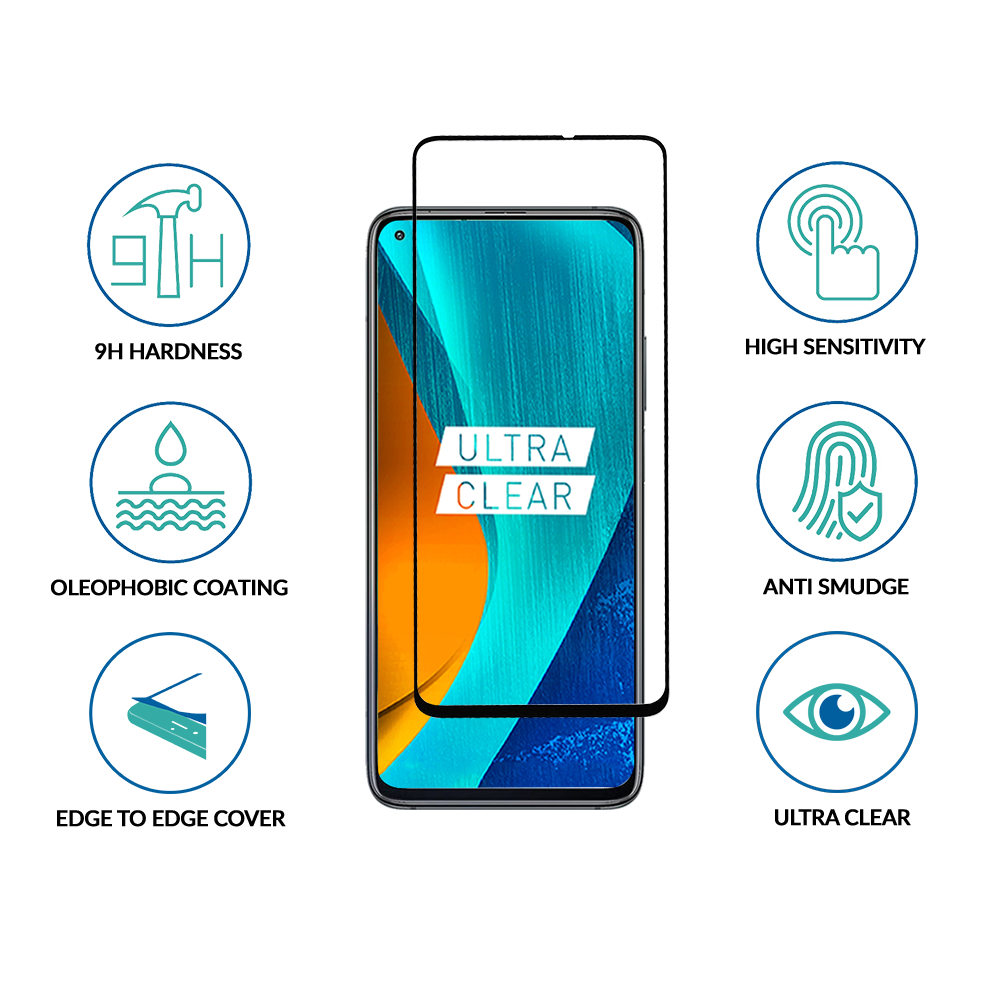 sprig full cover tempered glass screen protector for mi 10t pro