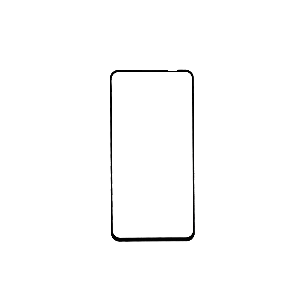 sprig full cover tempered glass for honor nova 5i (black)