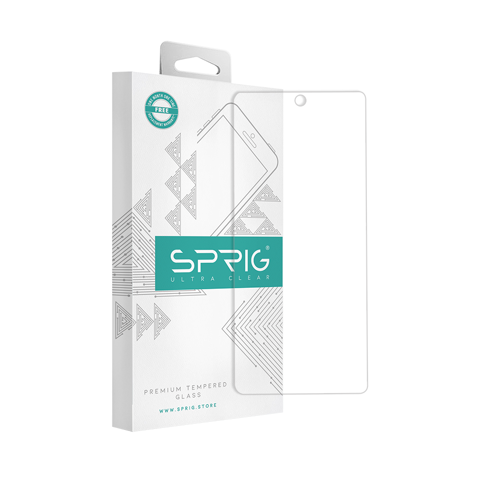 sprig clear tempered glass /screen protector for mi 11t pro 5g (with camera hole)