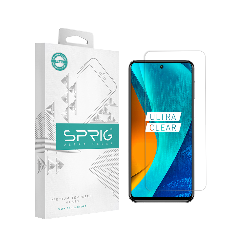 Poco X3 Tempered Glass by Sprig India Online