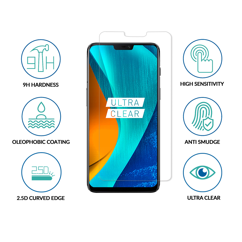 sprig clear tempered/ screen protector glass for vivo v23 5g