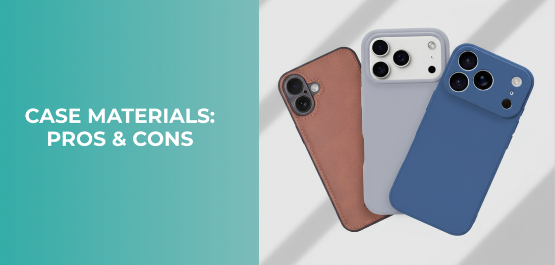 How to Choose the Best Phone Case Material: Silicone vs. TPU vs. Leather