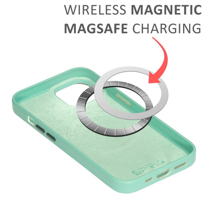 PU Leather Magsafe-Pastel Green