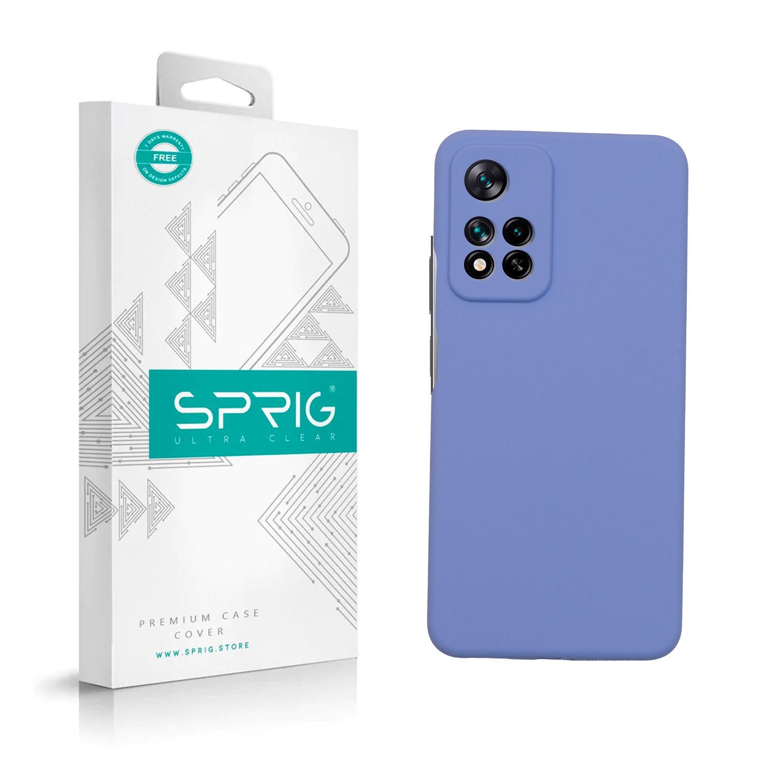 Mi 11i Hypercharge Back Cover Case - Sprig