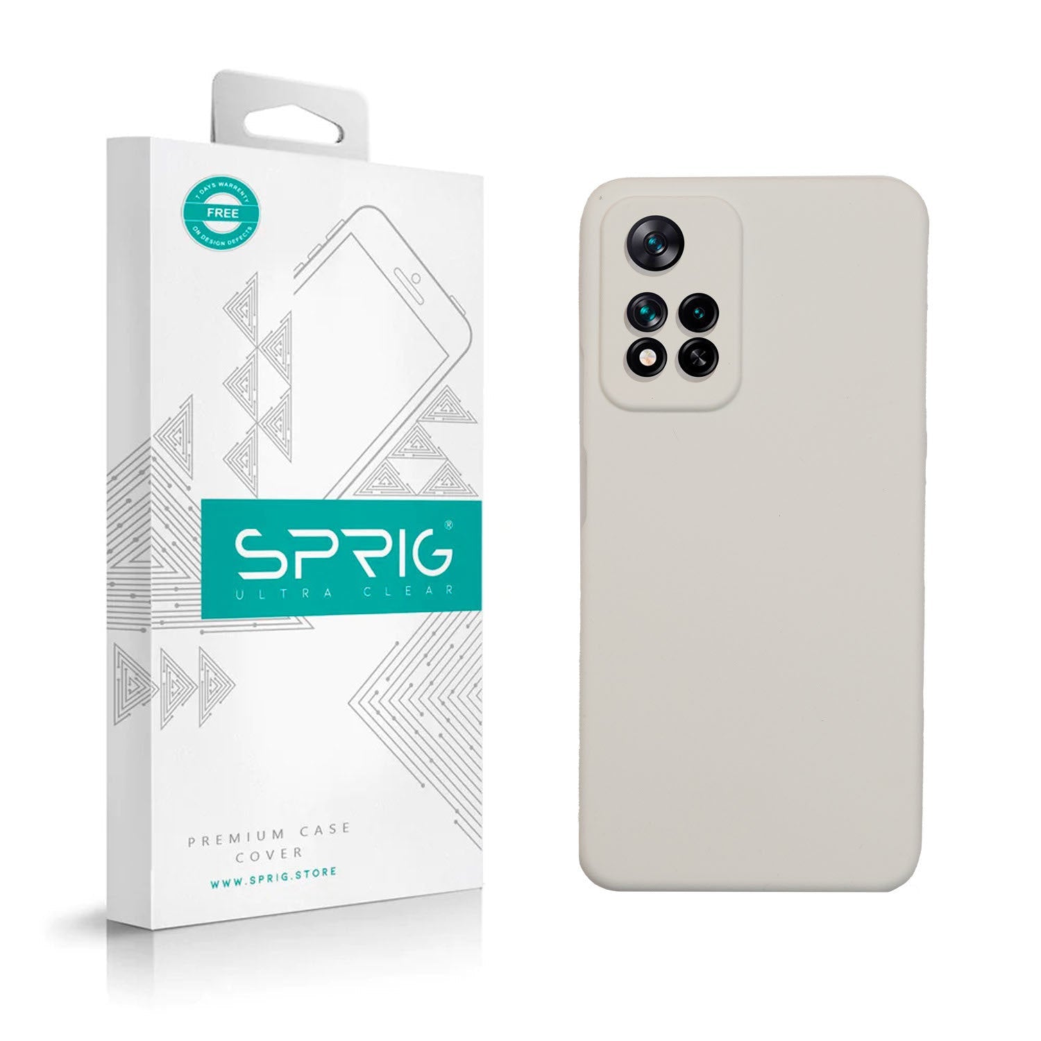 Mi 11i Hypercharge Back Cover Case - Sprig