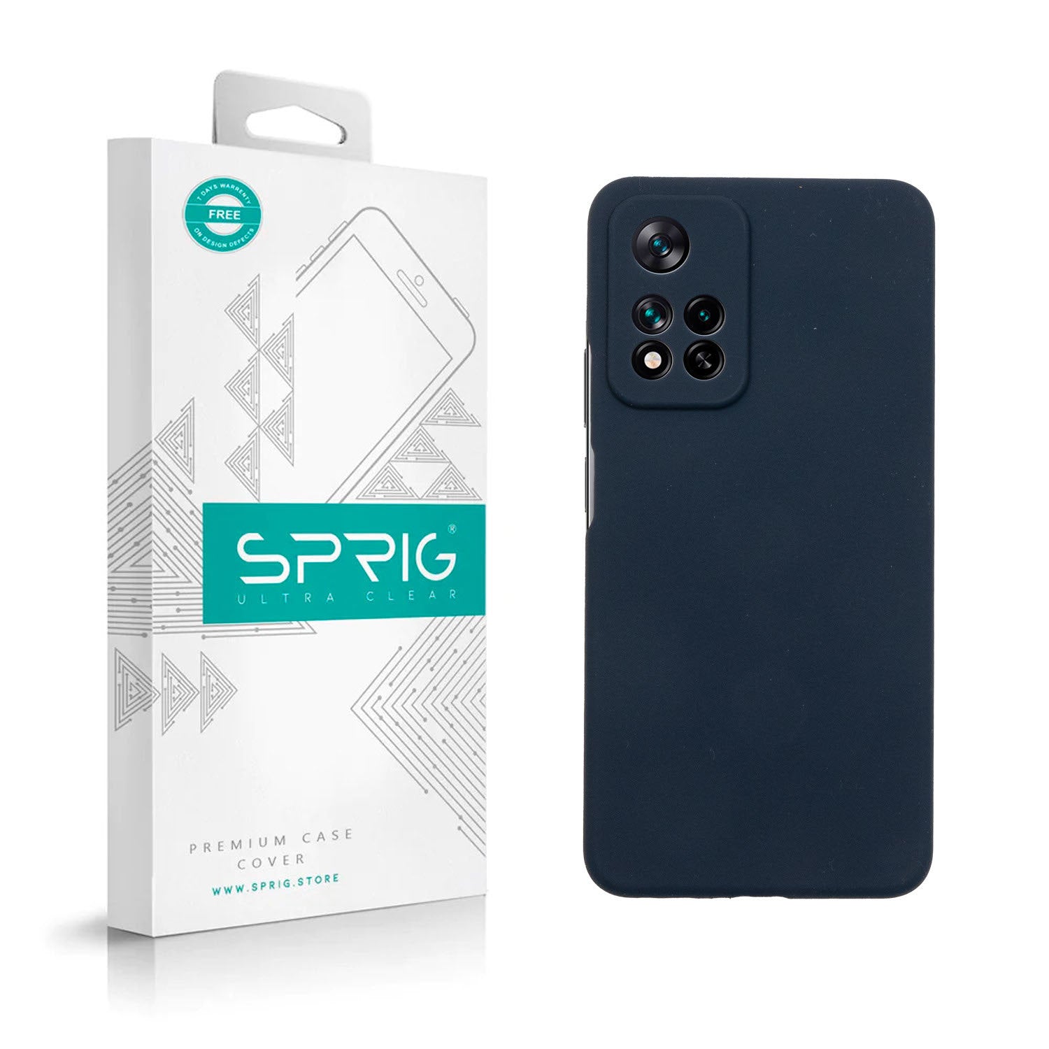 Mi 11i Hypercharge Back Cover Case - Sprig