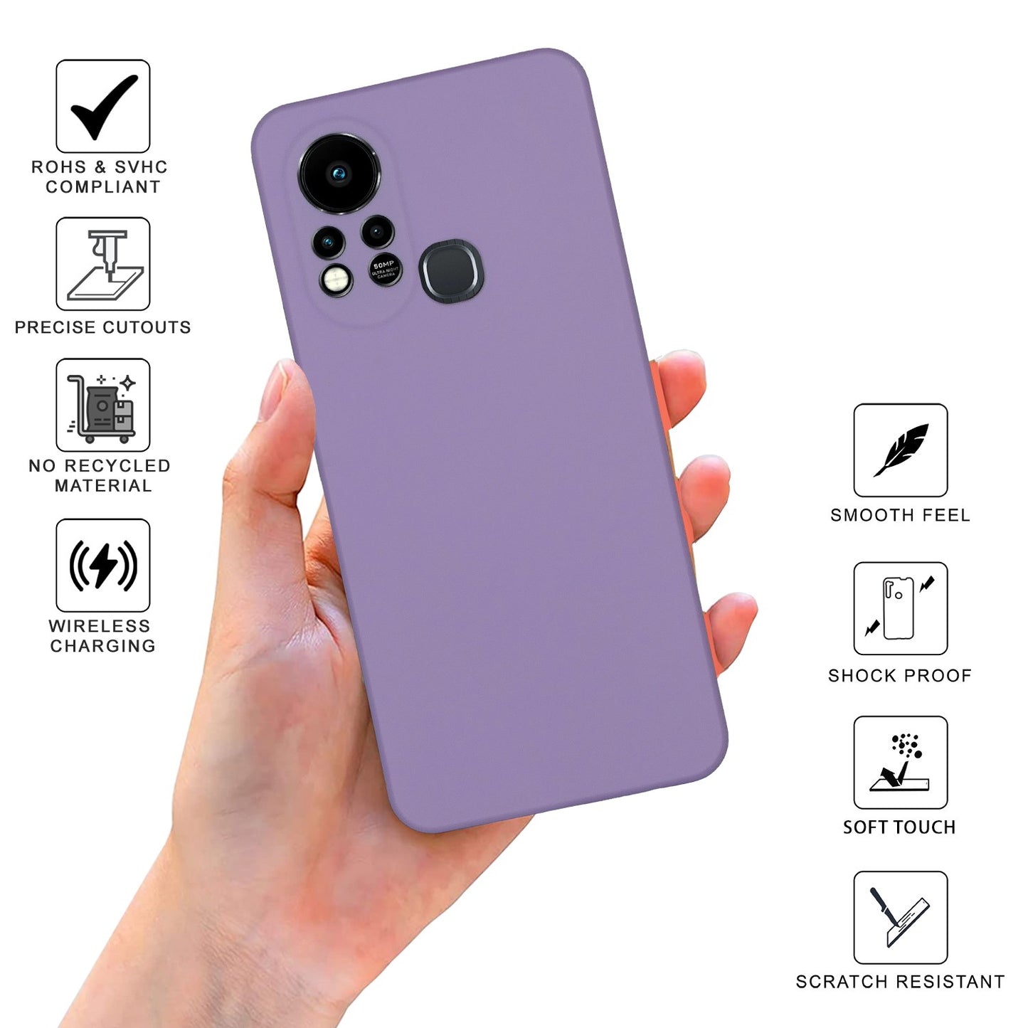 TPU Matte-Lavender Purple