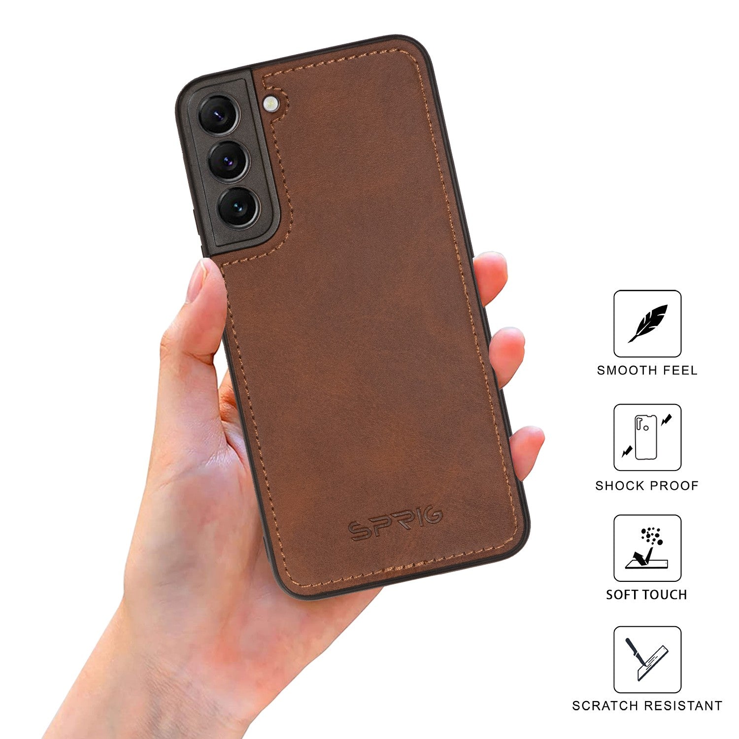 Matte Leather-Brown