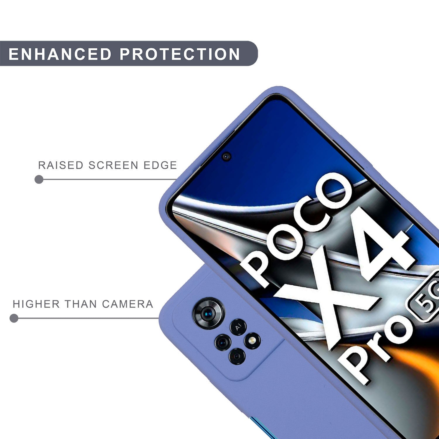 Evelatus Xiaomi Poco X4 Pro 5G 1.5mm Custodia in TPU Evelatus Xiaomi Poco X4 Pro 5G 1.5mm Custodia in TPU