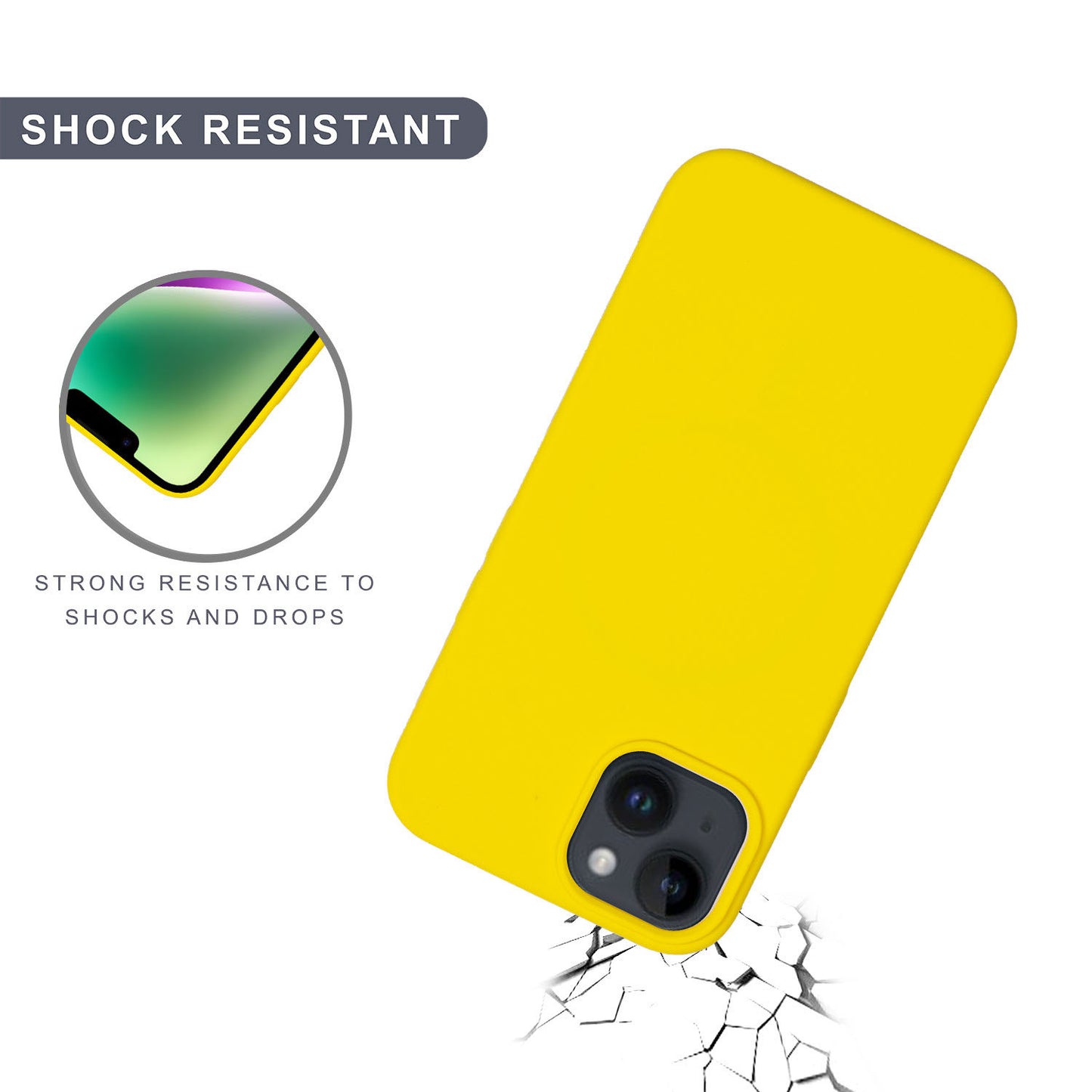 Liquid Silicon Magsafe-Shining Yellow