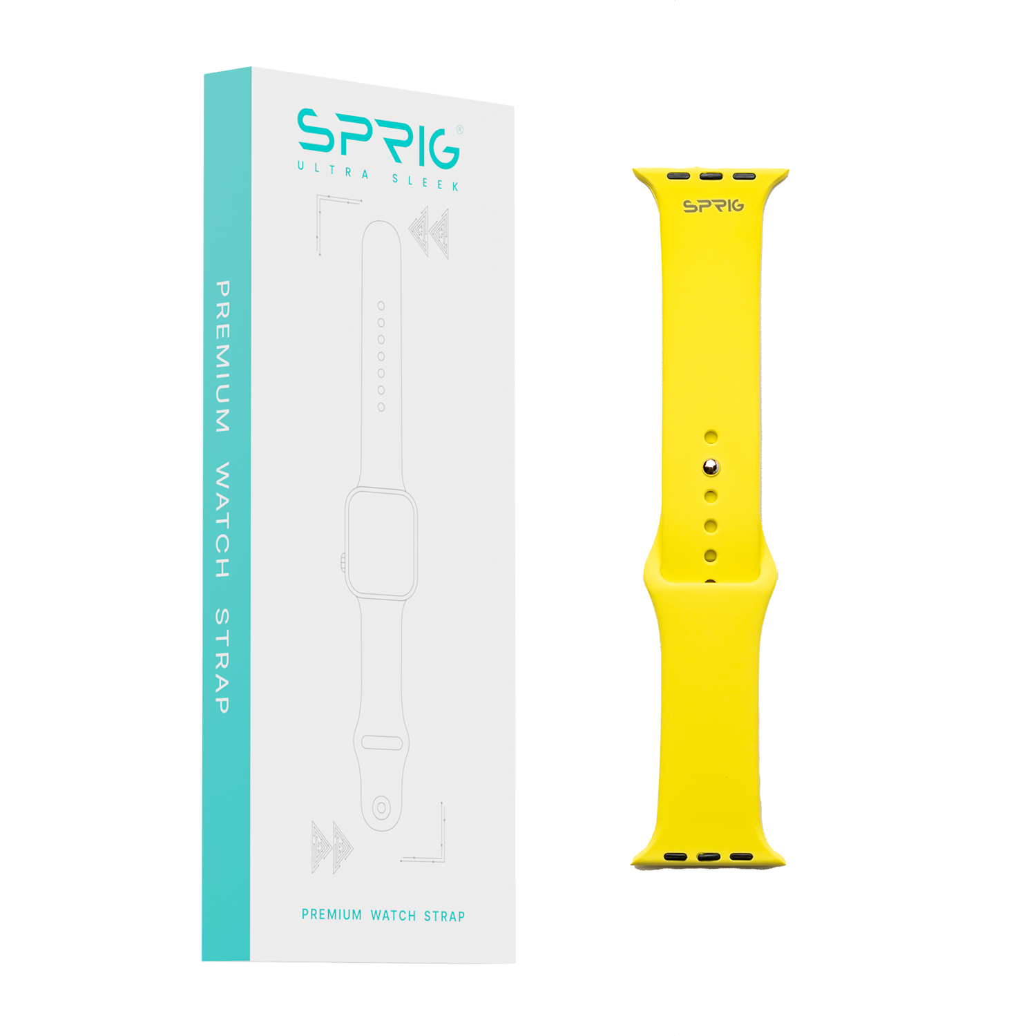 Soft Silicone Strap-Yellow