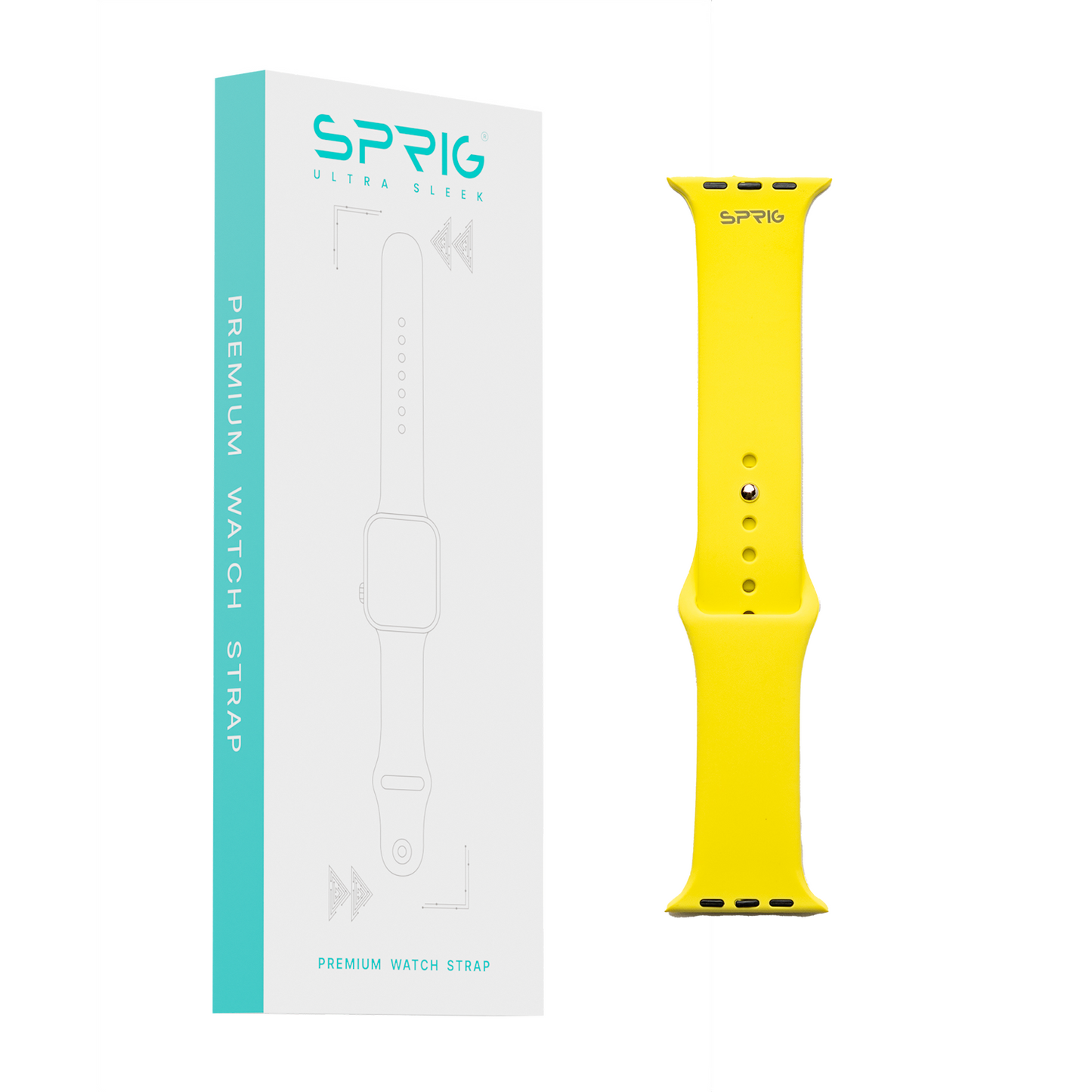 Soft Silicone Strap-Yellow