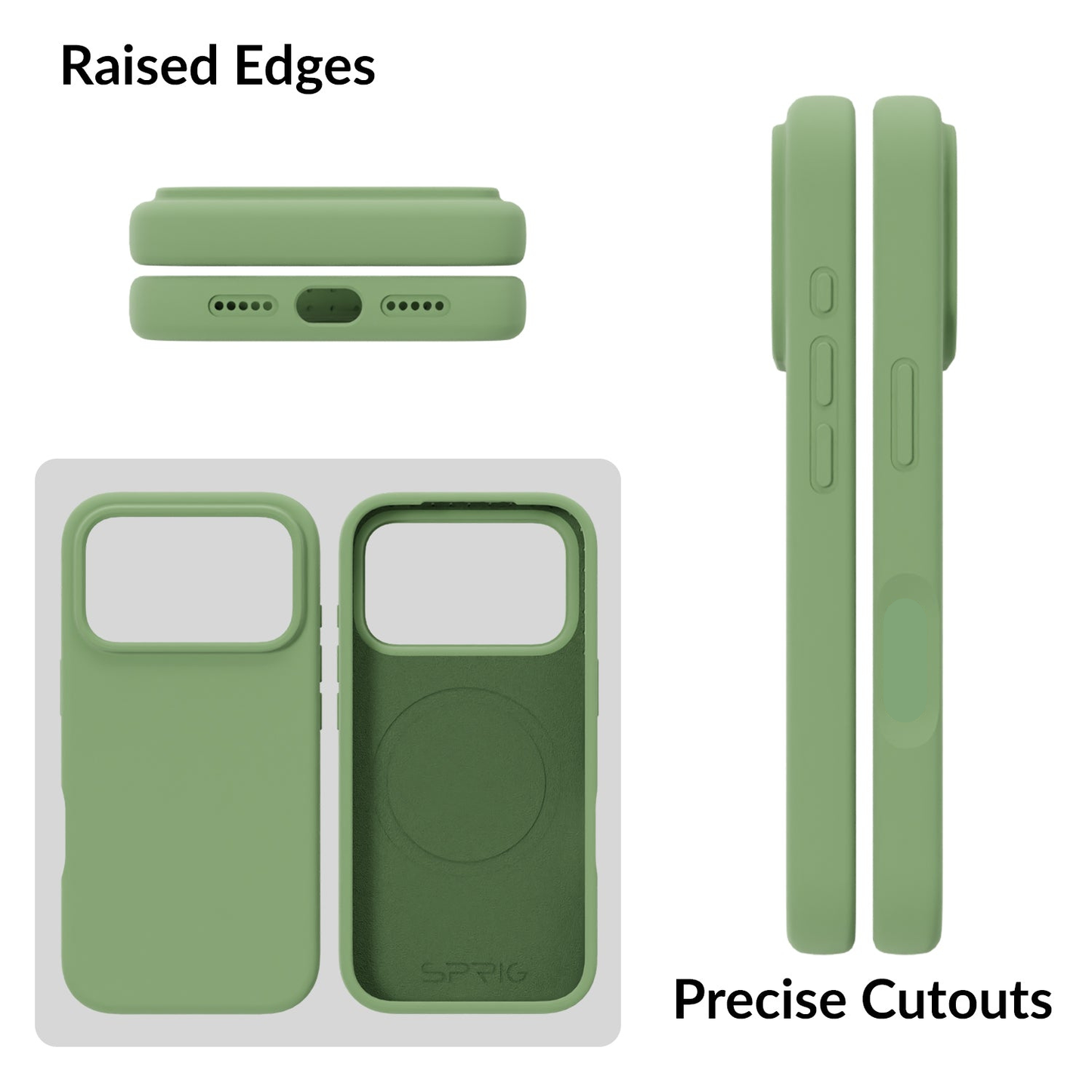 SilkMag (Liquid Silicone Magsafe)-Mint Green