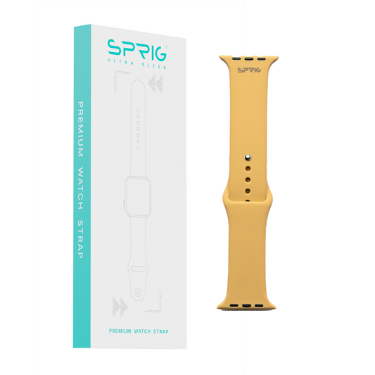 Soft Silicone Strap-Brown