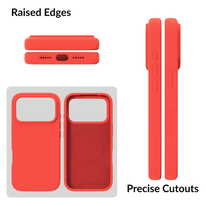 SilkMag (Liquid Silicone Magsafe)-Orange