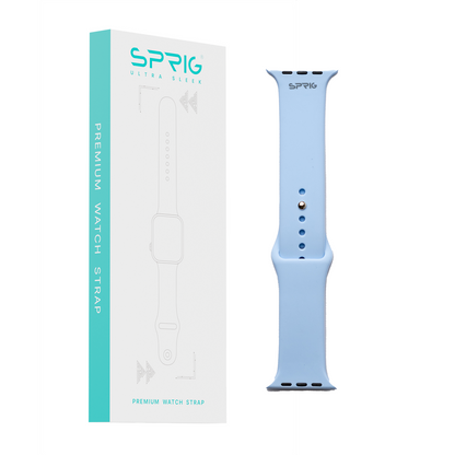 Soft Silicone Strap-Light Blue