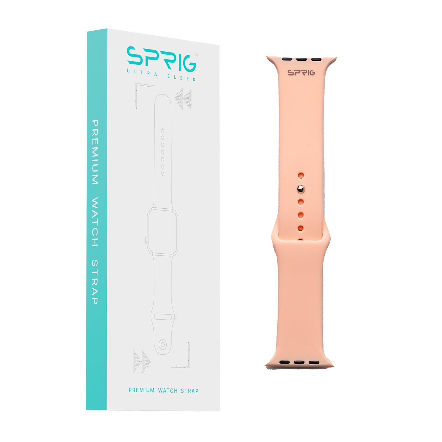 Soft Silicone Strap-Rose Pink