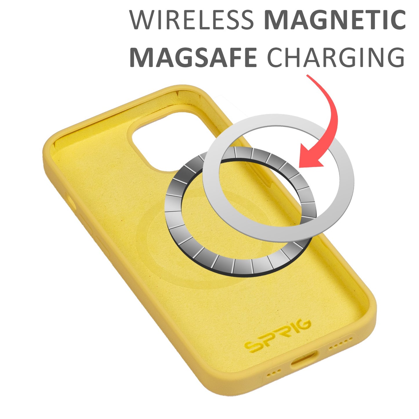 Liquid Silicon Magsafe-Light Yellow