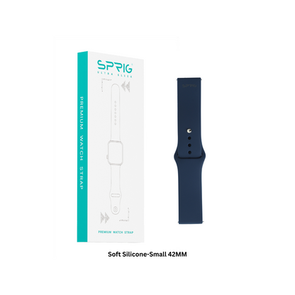 Soft Silicon Classic-Midnight Blue-Small 42MM