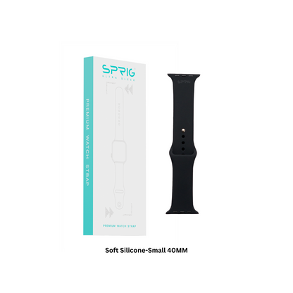 Soft Silicone-Black Small 40MM