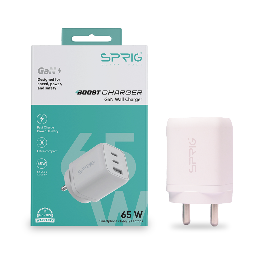 Sprig GaN Charger 65W