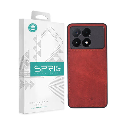 TPU Matte Leather-Red