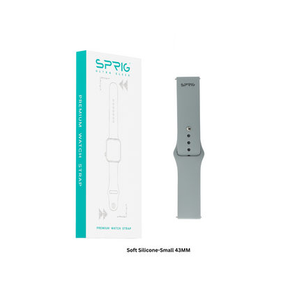 Soft Silicone-Grey Small 43MM
