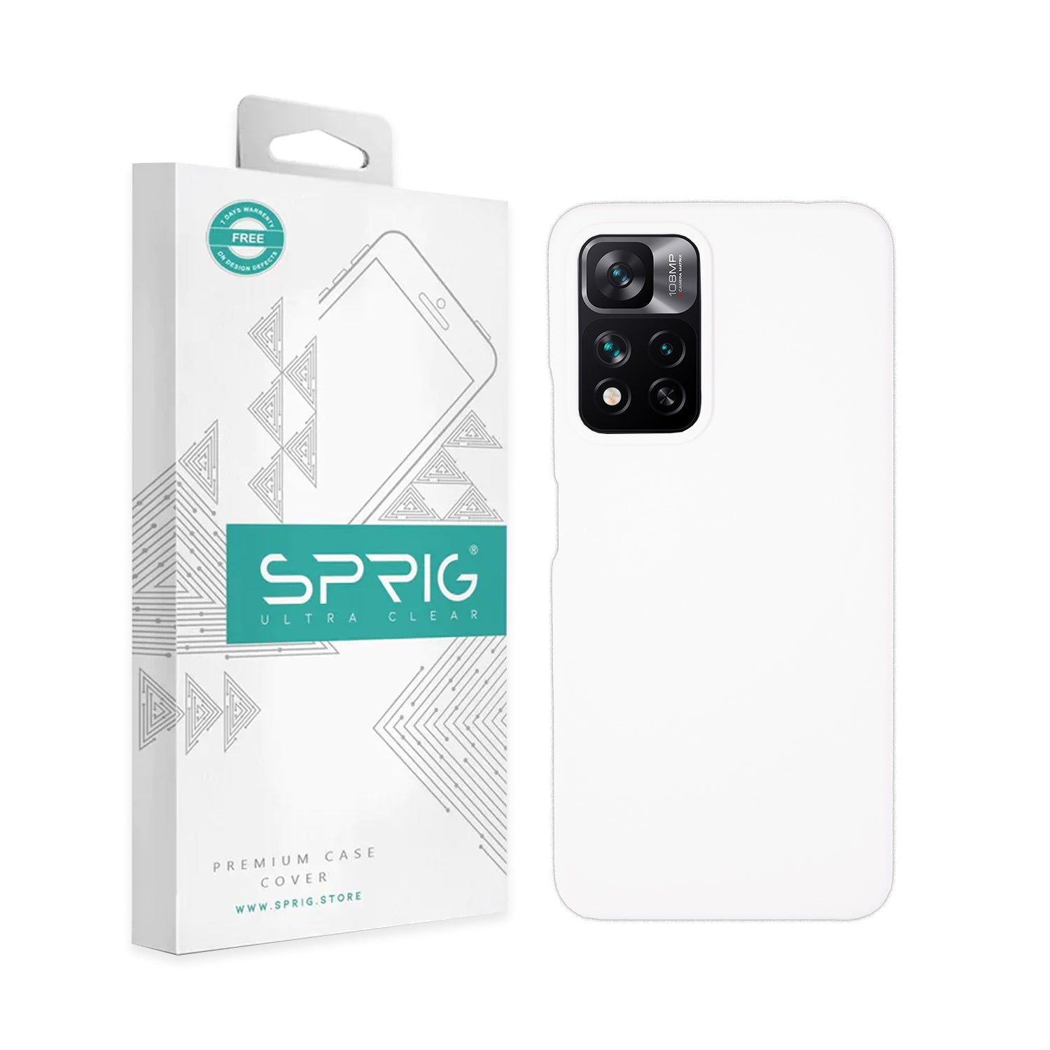 Mi 11i Hypercharge Back Cover Case - Sprig