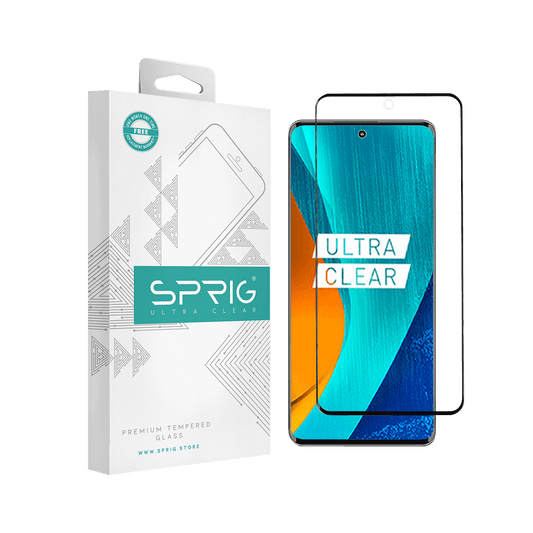 Moto Edge 40 Tempered Glass Screen Guard by Sprig