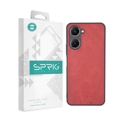 TPU Matte Leather-Red