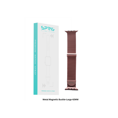 Metal Magnetic Buckle-Pink Large 42MM