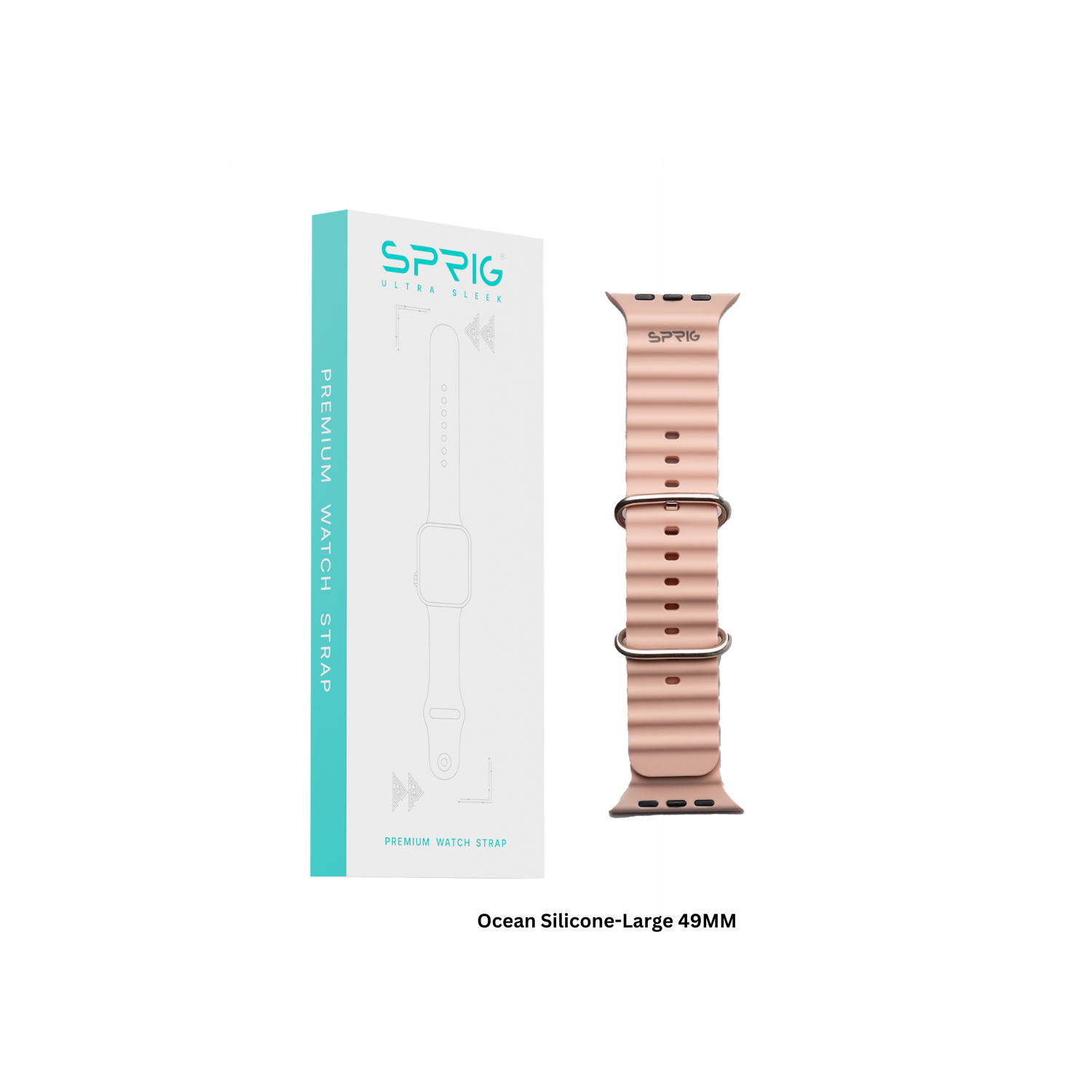 Ocean Silicone-Pink Large 49MM