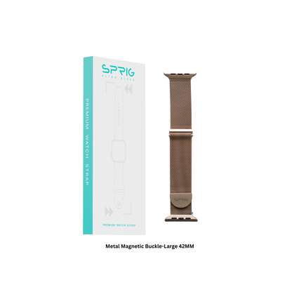 Metal Magnetic Buckle-Golden Large 42MM