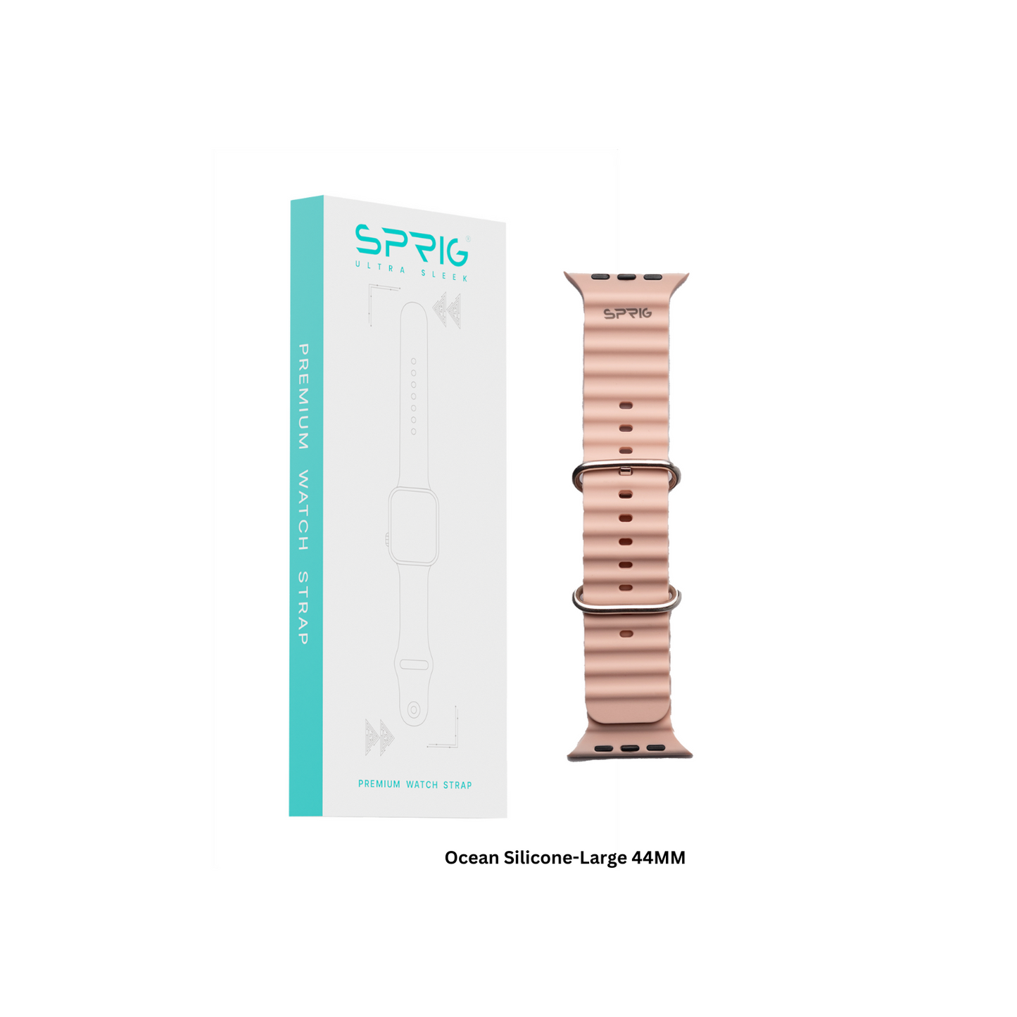 Ocean Silicone-Pink Large 44MM